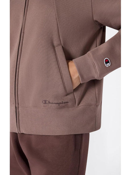 Tuta Sportiva Champion FULL ZIP SUIT Donna - Marrone