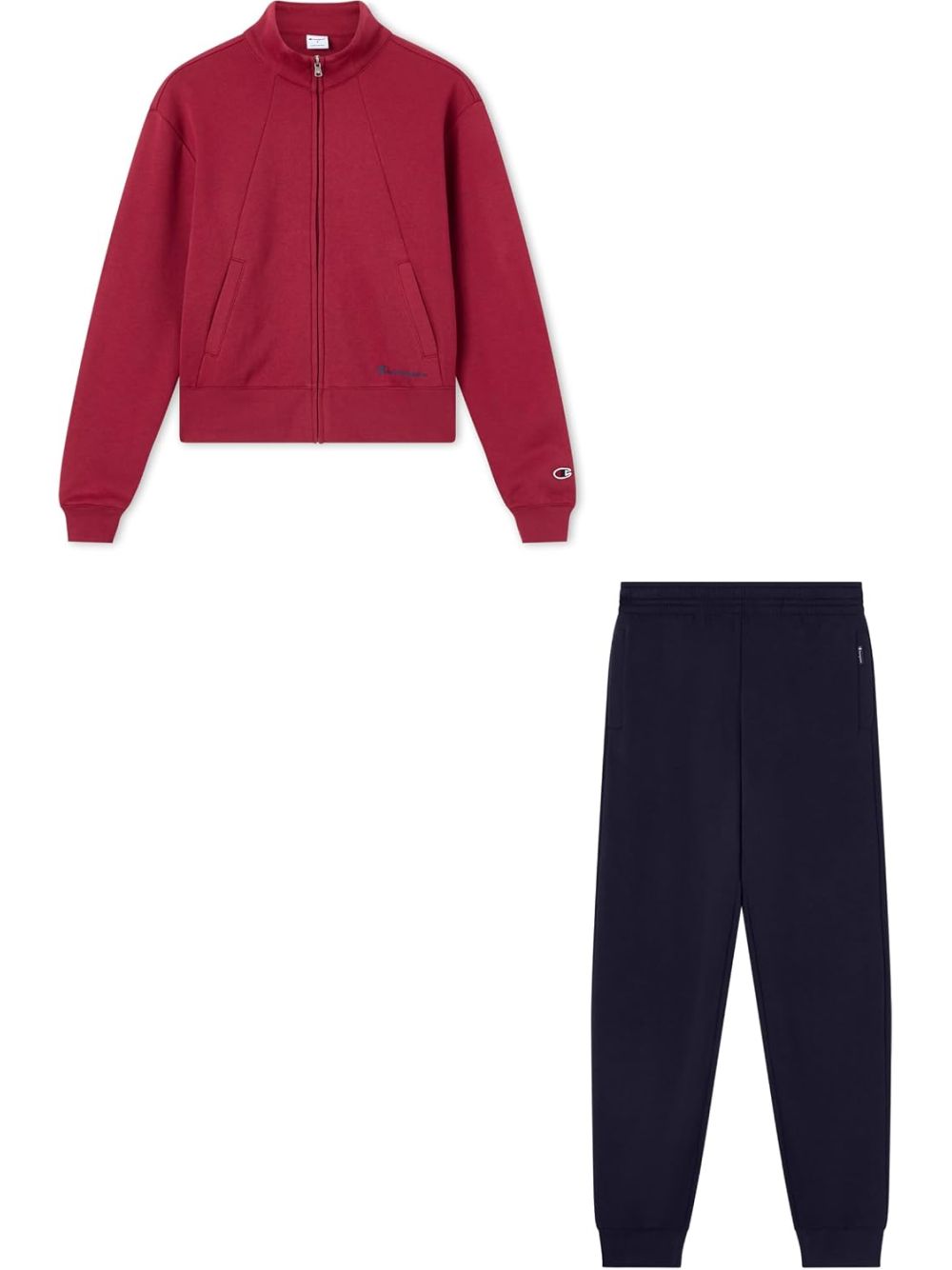 Tuta Sportiva Champion FULL ZIP SUIT Donna - Rosso
