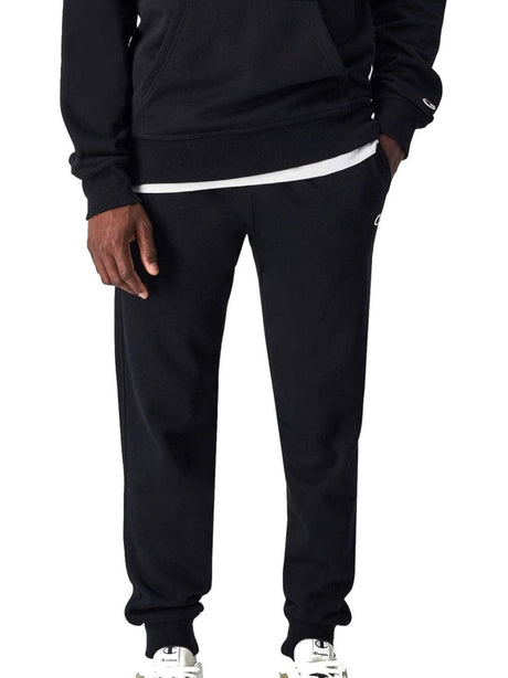 Pantalone Felpa Champion RIB CUFF PANTS Uomo - Nero
