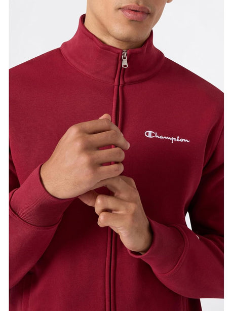 Felpa Champion FULL ZIP SWEATSHIRT Uomo - Bordeaux