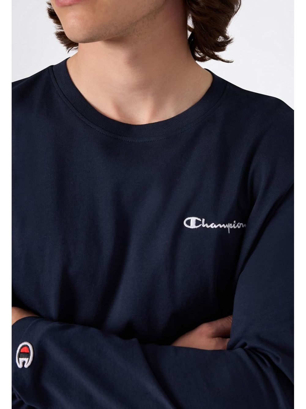 T-shirt Champion LS TEE Uomo - Blu