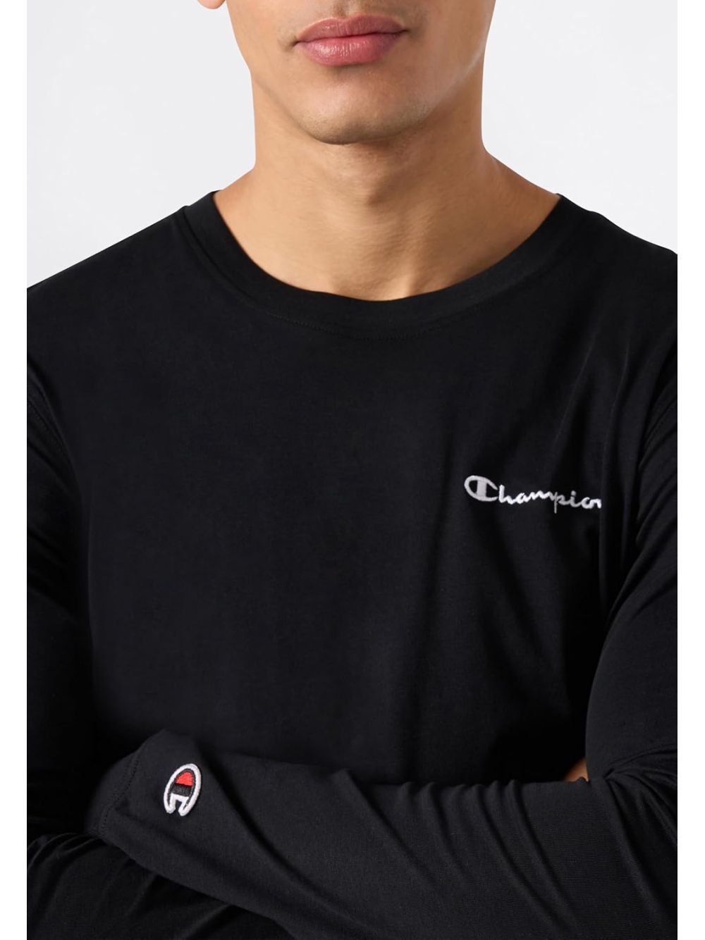 T-shirt Champion LS TEE Uomo - Nero