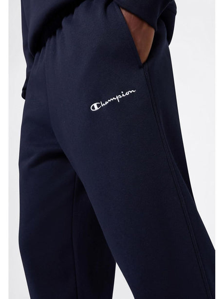 Pantalone Felpa Champion STRAIGHT HEM PANTS Uomo - Blu