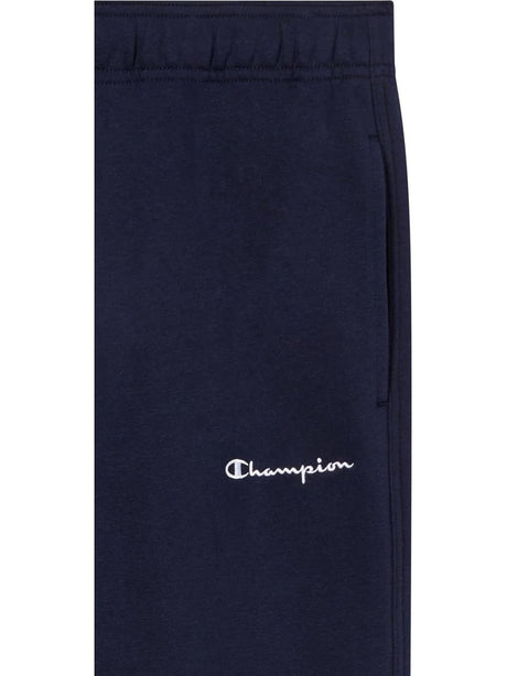 Pantalone Felpa Champion STRAIGHT HEM PANTS Uomo - Blu