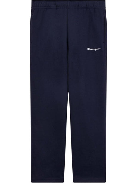 Pantalone Felpa Champion STRAIGHT HEM PANTS Uomo - Blu