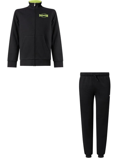 Tuta Sportiva Champion SWEATSUIT Bambino - Nero