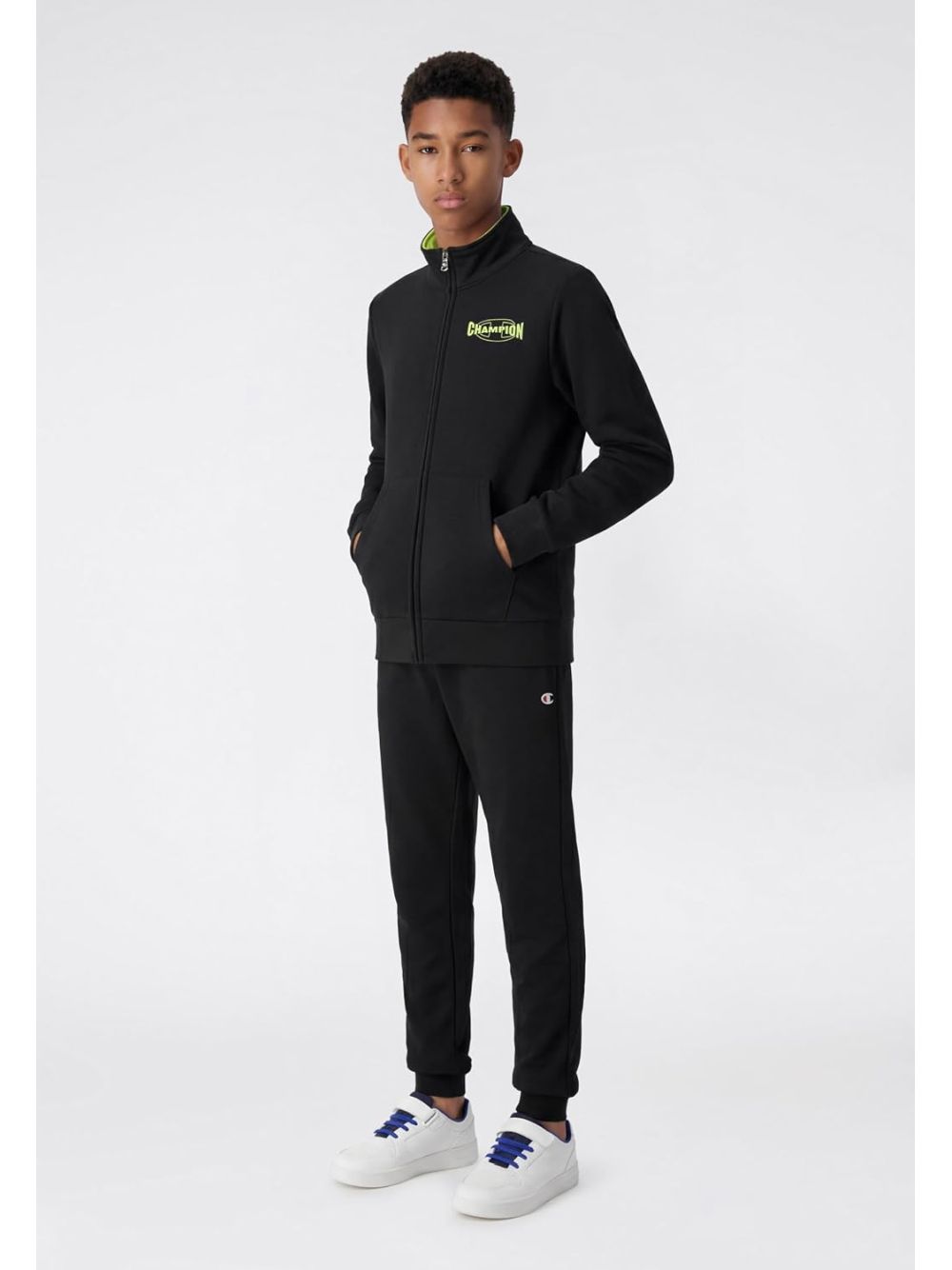 Tuta Sportiva Champion SWEATSUIT Bambino - Nero