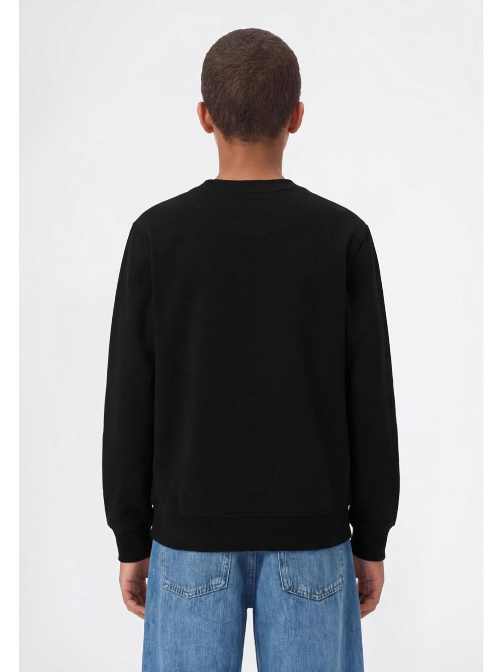 Felpa Champion CREWNECK SWEATSHIRT Bambino - Nero
