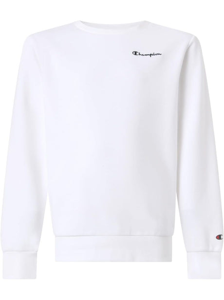 Felpa Champion CREWNECK SWEATSHIRT Bambino - Bianco