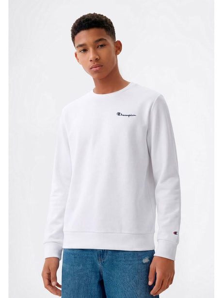Felpa Champion CREWNECK SWEATSHIRT Bambino - Bianco