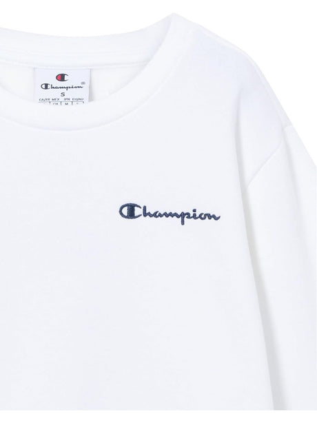 Felpa Champion CREWNECK SWEATSHIRT Bambino - Bianco