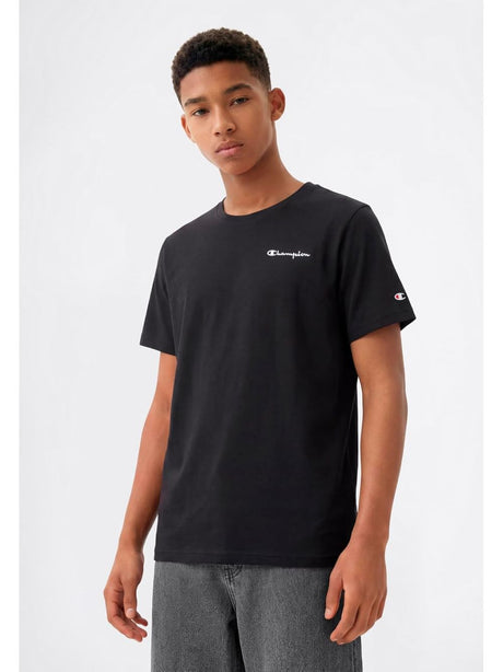 T-shirt Champion SHORT SLEEVE T-SHIRT Bambino - Nero