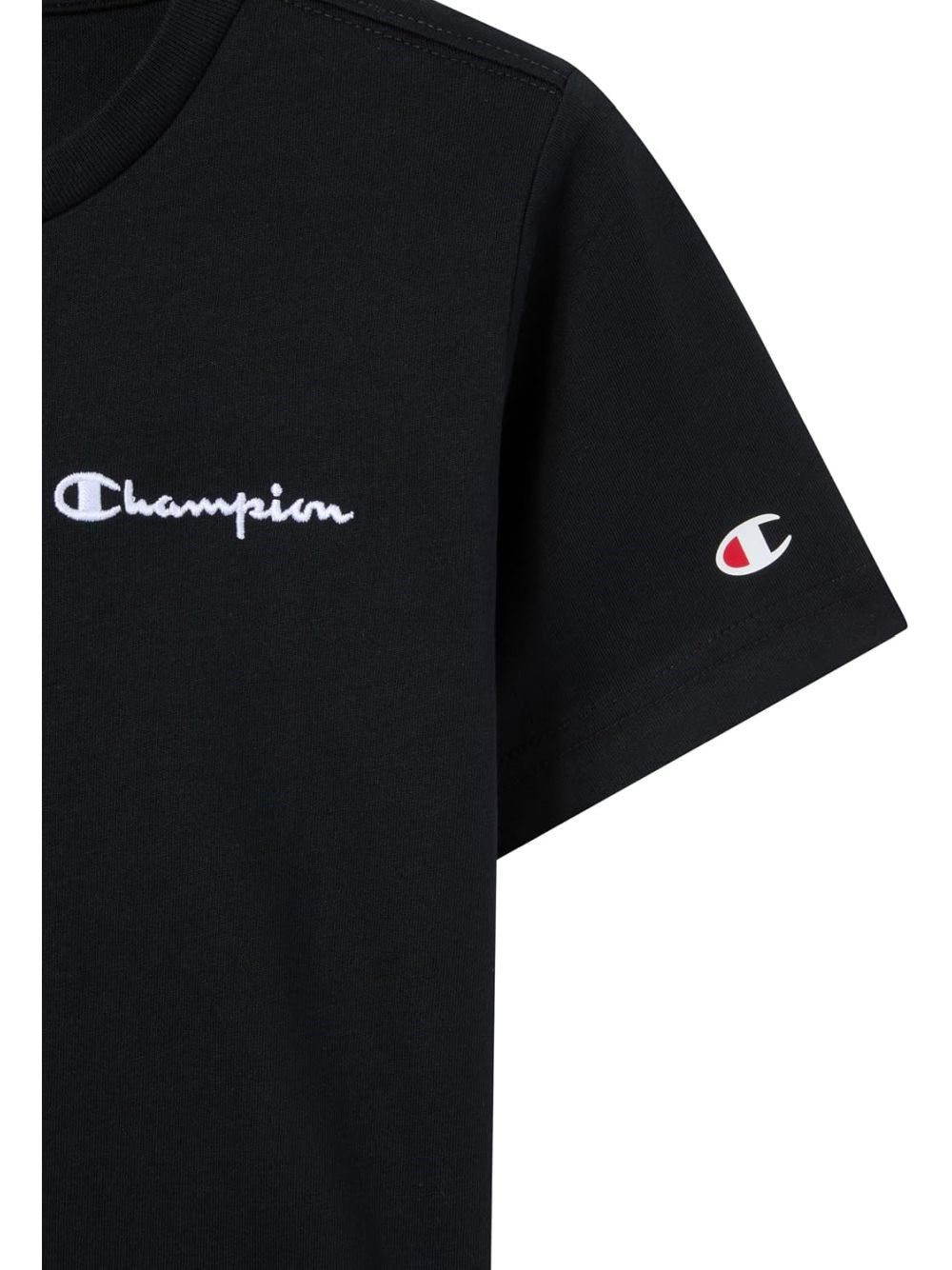 T-shirt Champion SHORT SLEEVE T-SHIRT Bambino - Nero