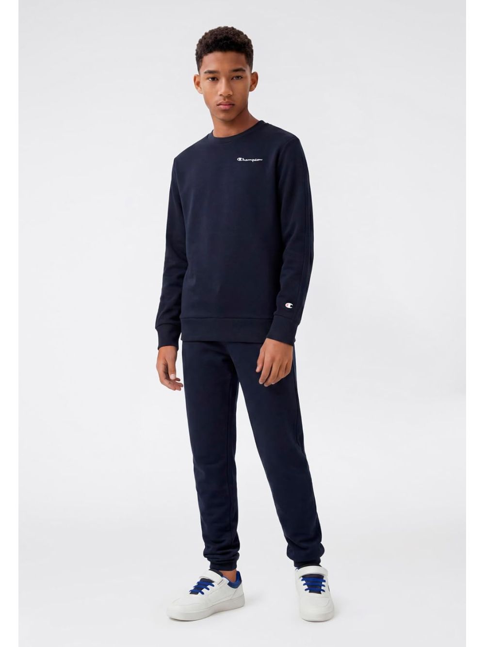 Pantalone Felpa Champion RIB CUFF Bambino - Blu