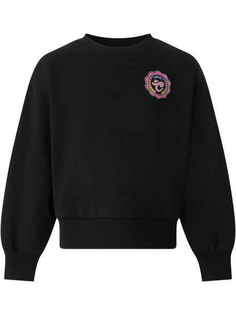 Felpa Champion CREWNECK SWEATSHIRT Bambina - Nero