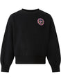 Felpa Champion CREWNECK SWEATSHIRT Bambina - Nero