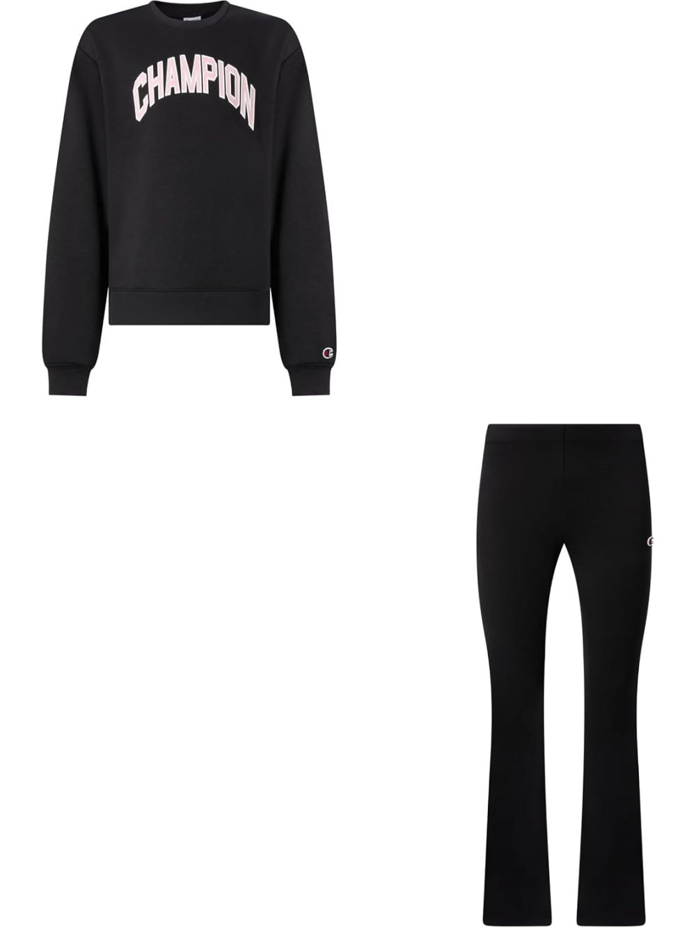 Tuta Sportiva Champion SWEATSUIT Bambina - Nero