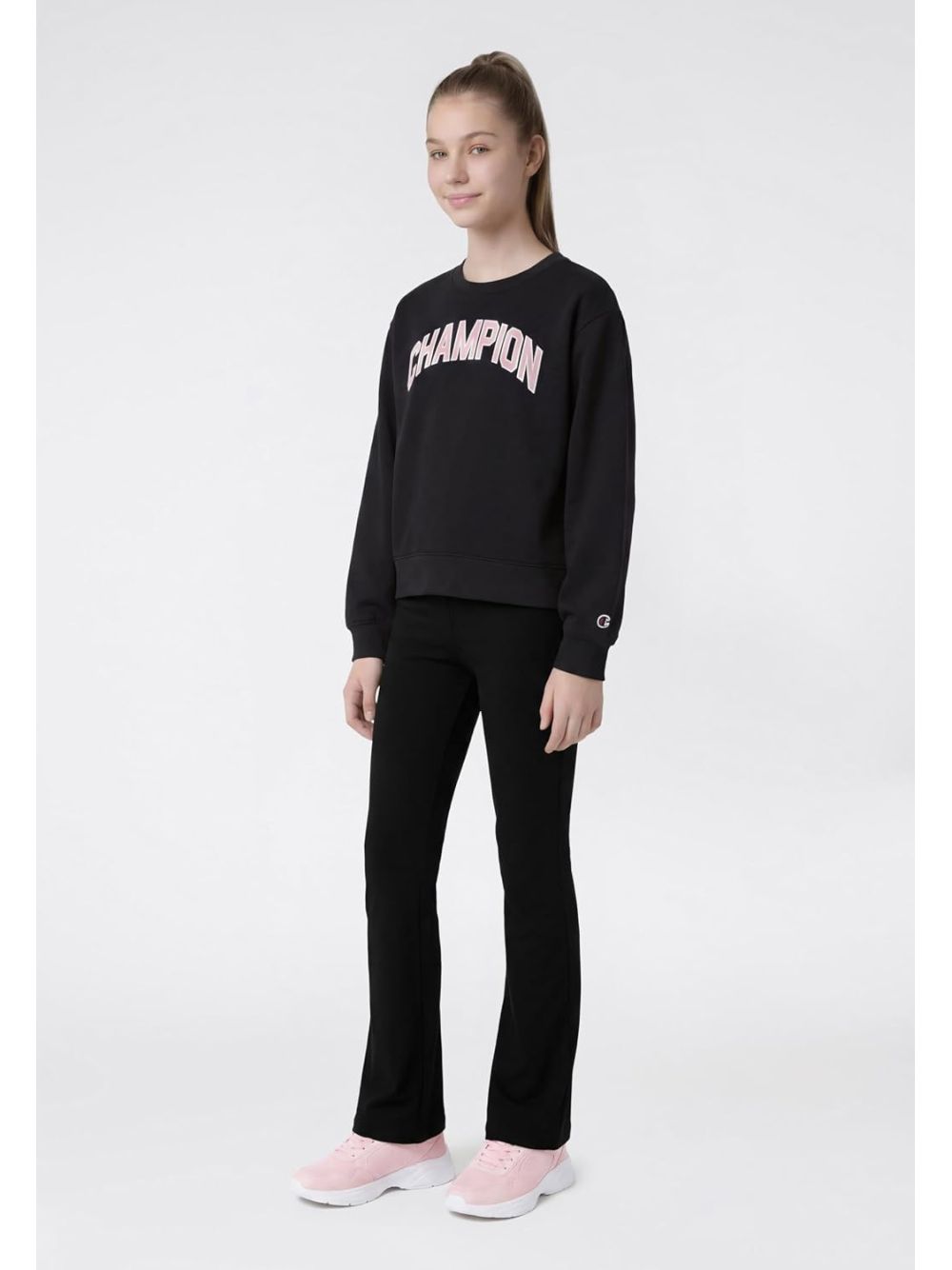 Tuta Sportiva Champion SWEATSUIT Bambina - Nero