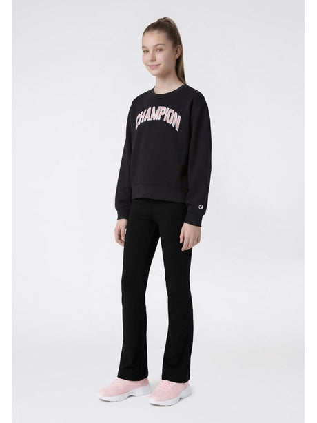 Tuta Sportiva Champion SWEATSUIT Bambina - Nero