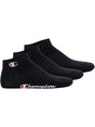 Calze Sportive Champion 3PK QUARTER SOCKS Unisex - Nero