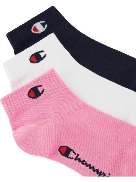 Calze Sportive Champion 3PK QUARTER SOCKS Unisex - Multicolore