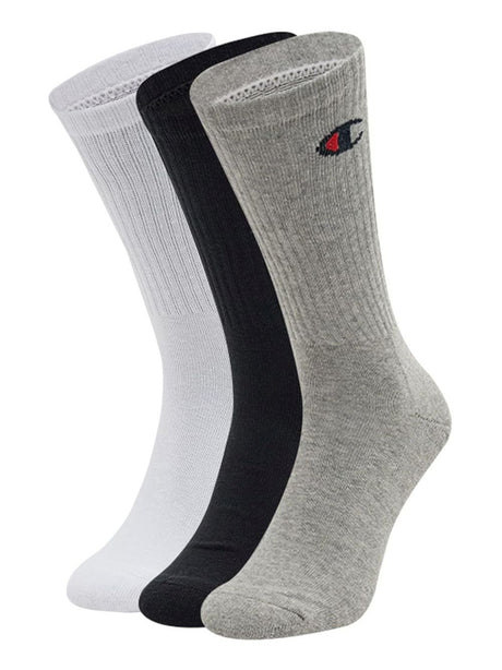 Calze Sportive Champion 3-PACK CREW SOCKS Unisex - Multicolore