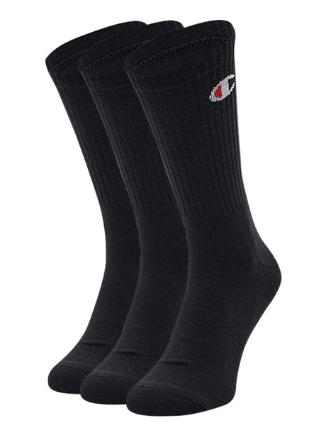 Calze Sportive Champion 3-PACK CREW SOCKS Unisex - Nero