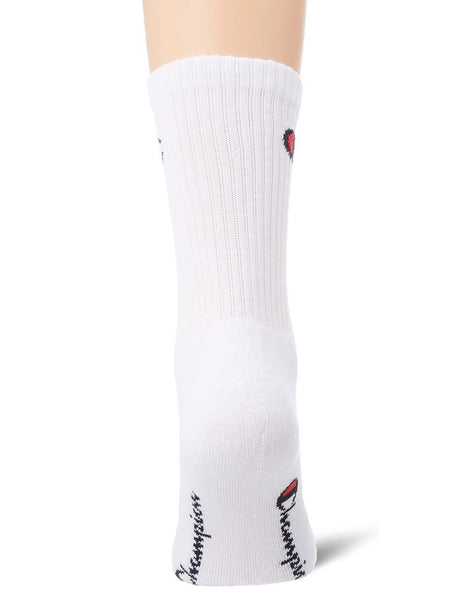 Calze Sportive Champion 3-PACK CREW SOCKS Unisex - Bianco