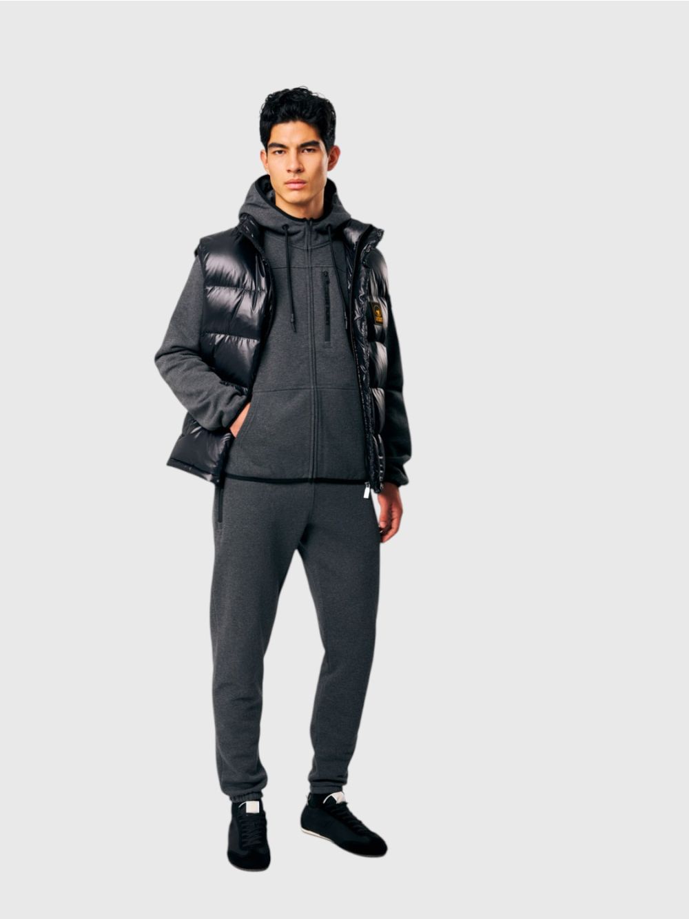 Felpa Ciesse Piumini YURI 4.0 Uomo - Grigio