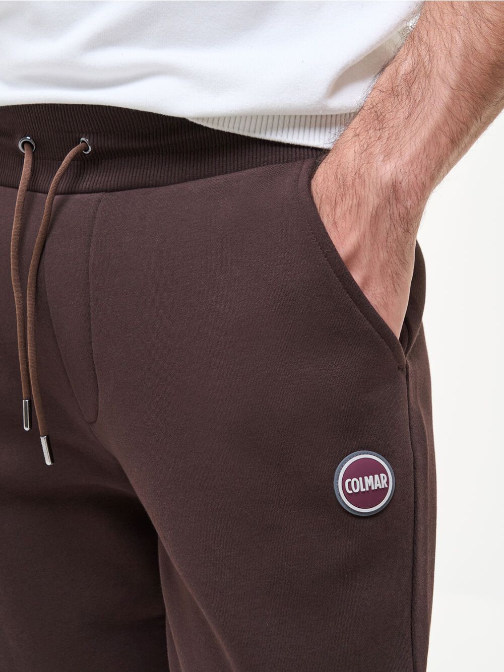 Pantalone Felpa Colmar Uomo - Marrone