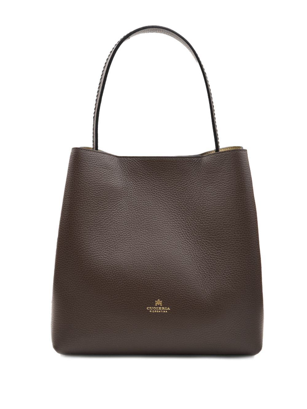 Borsa Cuoieria Fiorentina Candy Bucket Donna - Cioccolato
