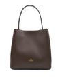 Borsa Cuoieria Fiorentina Candy Bucket Donna - Cioccolato