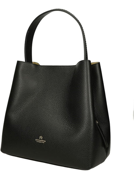 Borsa Cuoieria Fiorentina Candy Bucket Donna - Nero