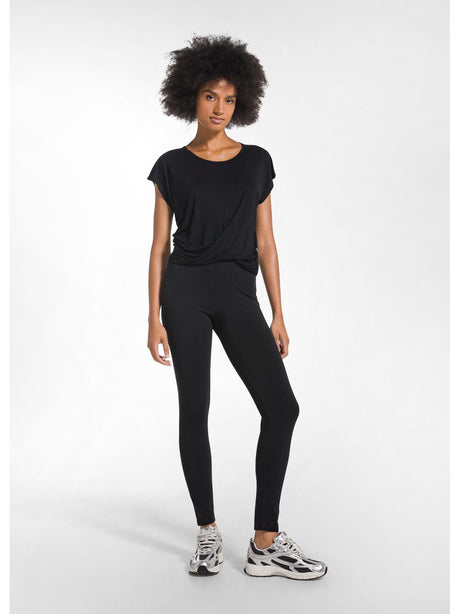 Leggings Deha HIGH WAIST LEGGINGS Donna - Nero