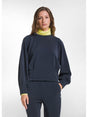 Felpa Deha SOFT TOUCH PLEATED SWEATSHIRT Donna - Nero Deha  Angolo dello Sport