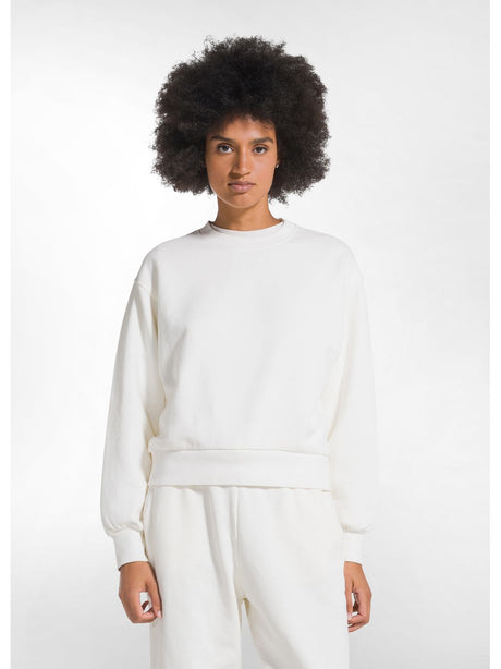 Felpa Deha ROUND NECK SWEATSHIRT Donna - Bianco