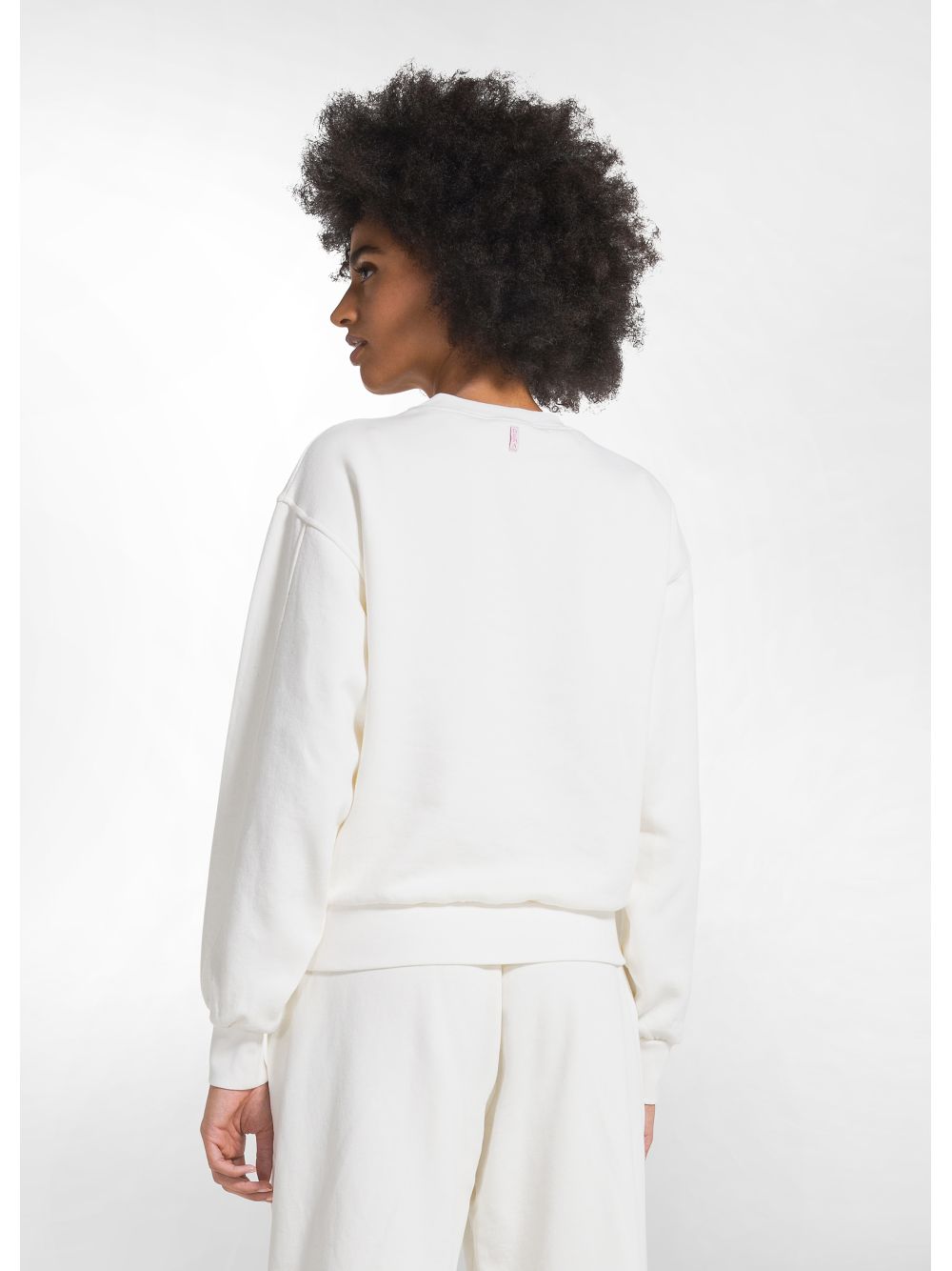 Felpa Deha ROUND NECK SWEATSHIRT Donna - Bianco