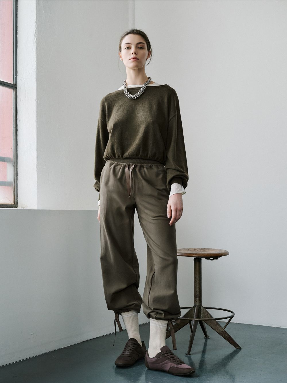 Pantalone Felpa Dimensione Danza Donna - Verde