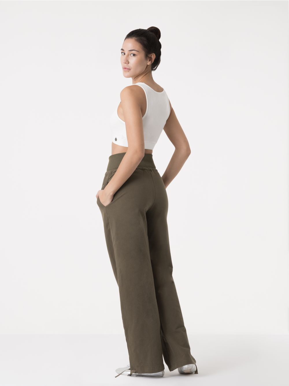 Pantalone Felpa Dimensione Danza Donna - Verde