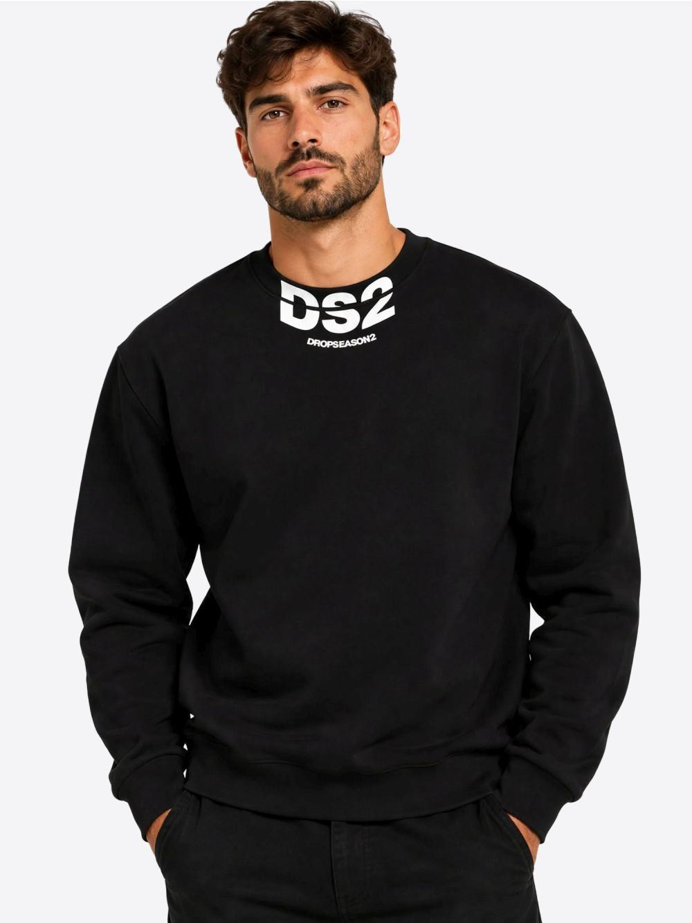 Felpa Ds2 Uomo - Nero