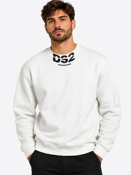 Felpa Ds2 Uomo - Bianco