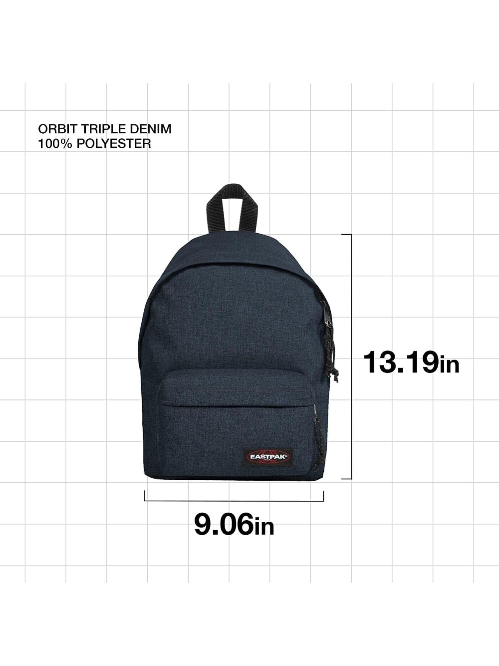 Zaino Eastpak ORBIT XS Unisex - Nero