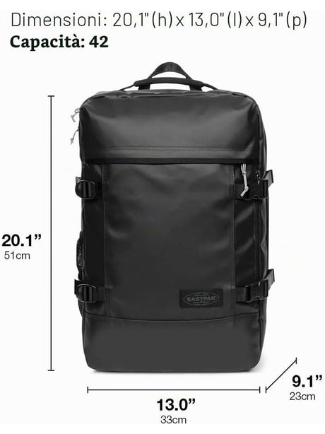 Zaino Eastpak TRAVELPACK TARP Unisex - Nero