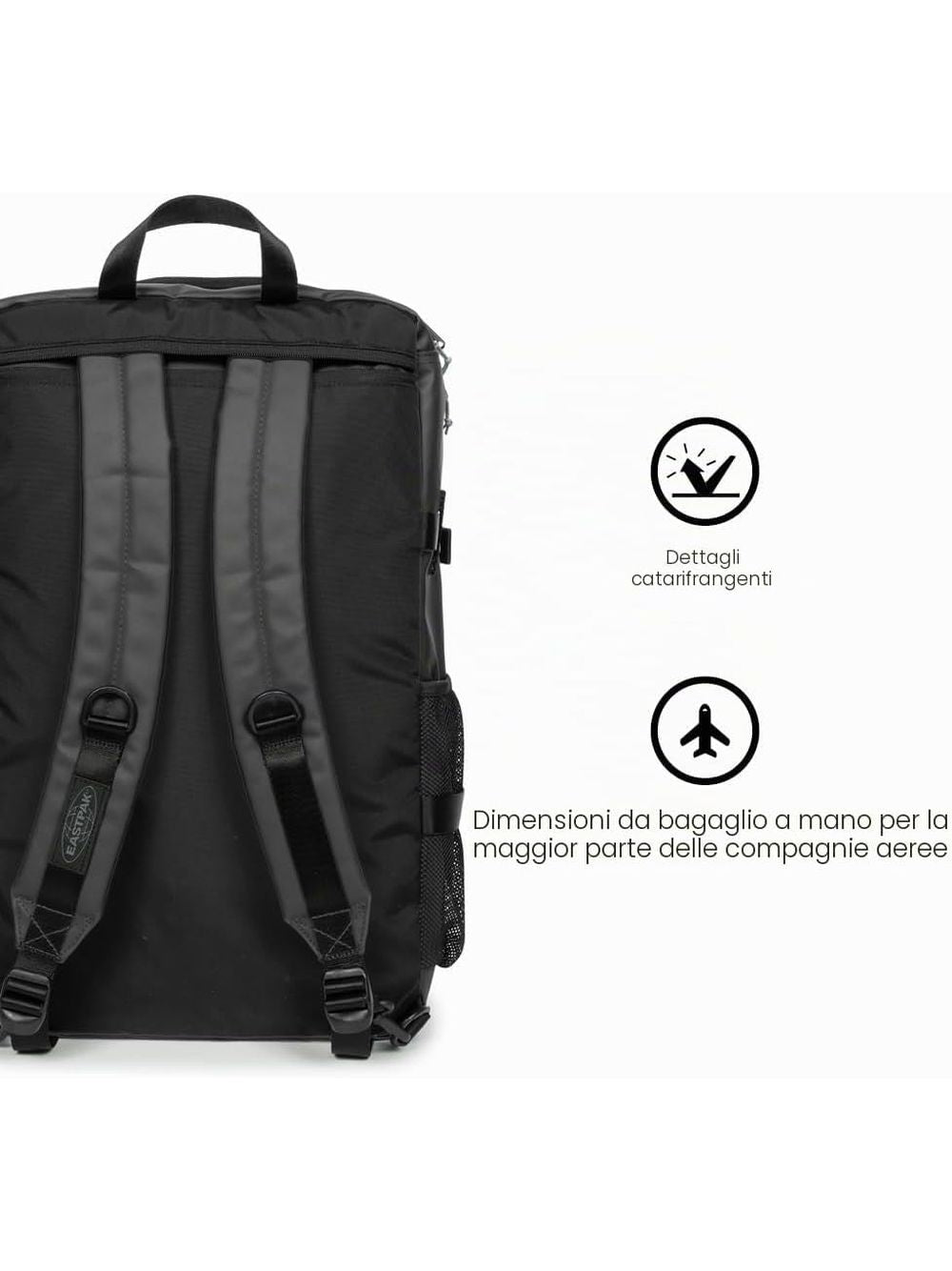 Zaino Eastpak TRAVELPACK TARP Unisex - Nero