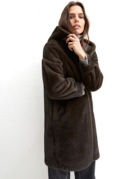 Cappotto Emme Marella FANELLO Donna - Avorio