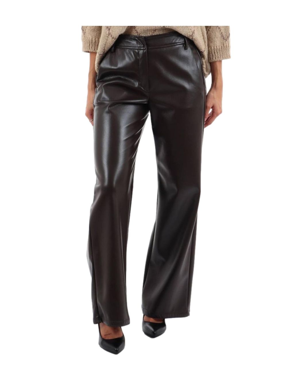 Pantalone Emme Marella ARGENTO Donna - Nero