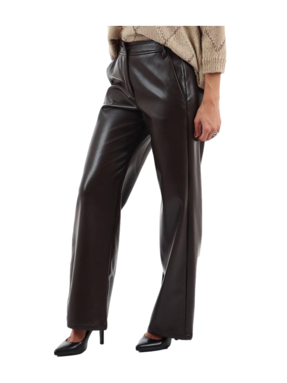 Pantalone Emme Marella ARGENTO Donna - Nero