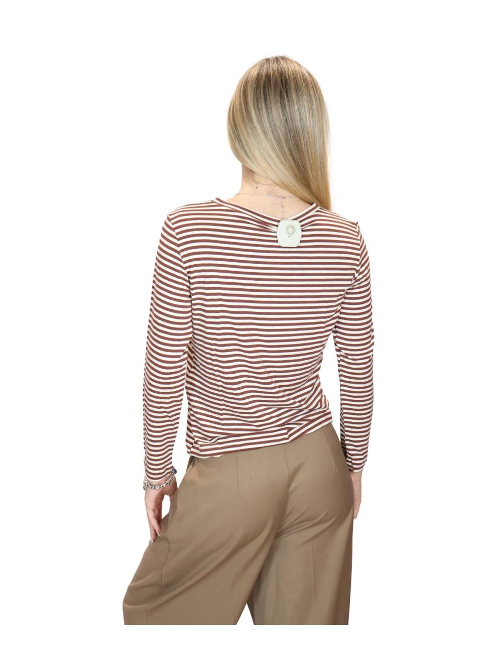 T-shirt Emme Marella MORA Donna - Marrone