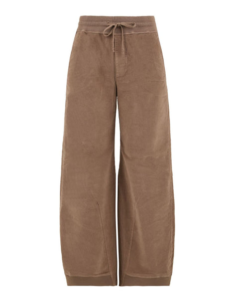 Pantalone European Culture Donna - Marrone