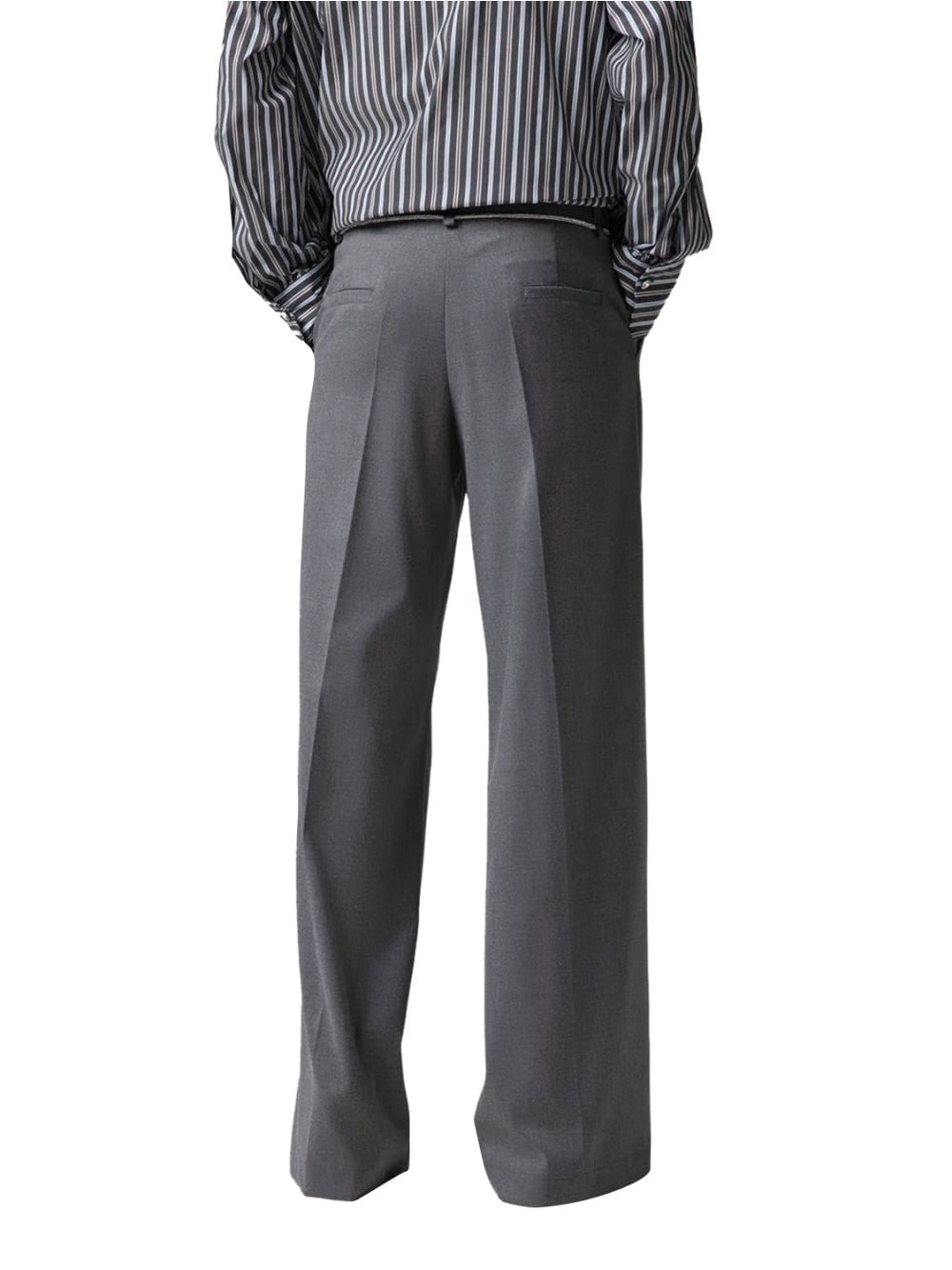 Pantalone Gaelle LOOSE CON PINCES Donna - Grigio